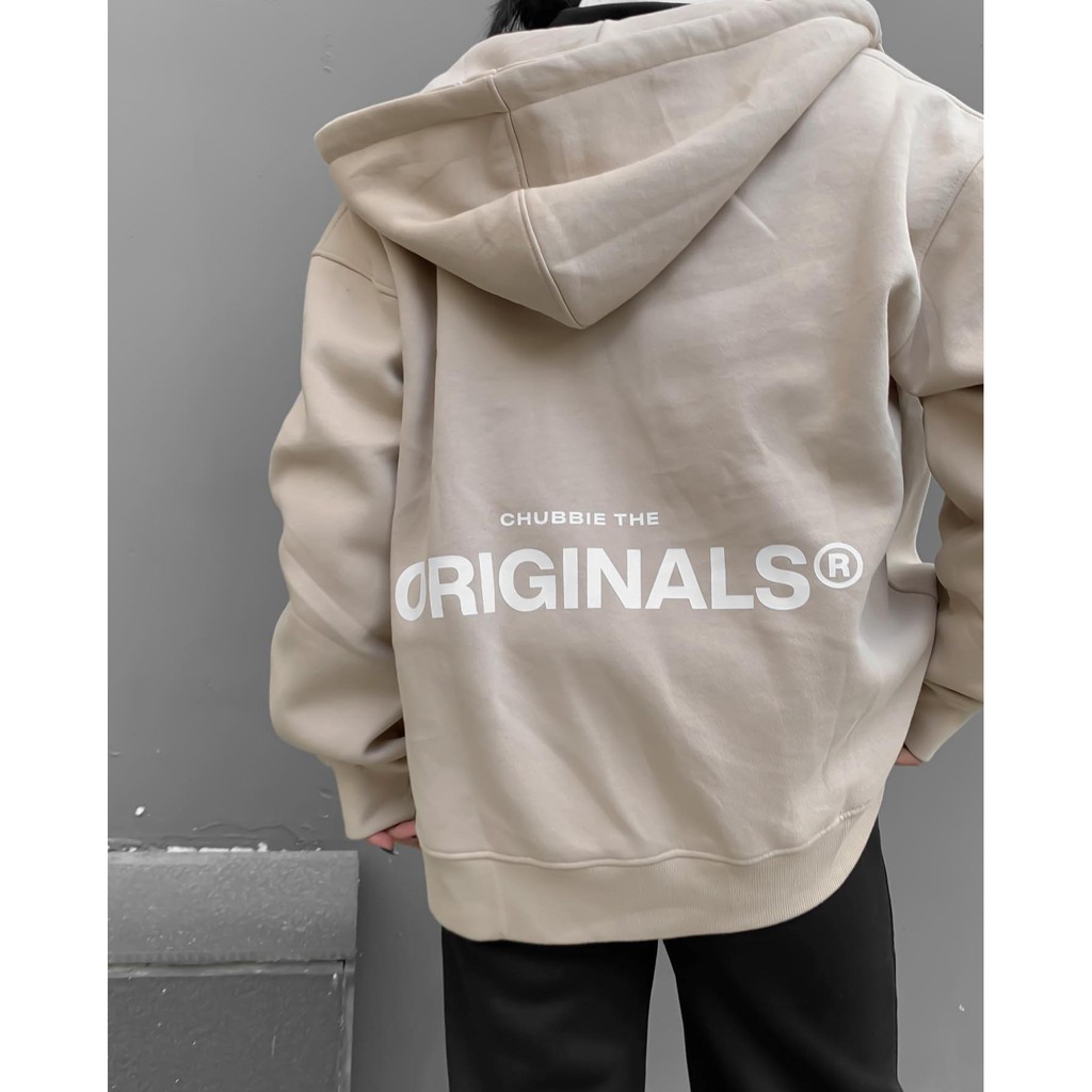 [Mã FAGREAT1505 giảm 8% tối đa 50K đơn 250K] Áo Khoác Nón Trơn Chubbie Originals (Hoodie Zip Originals) | BigBuy360 - bigbuy360.vn