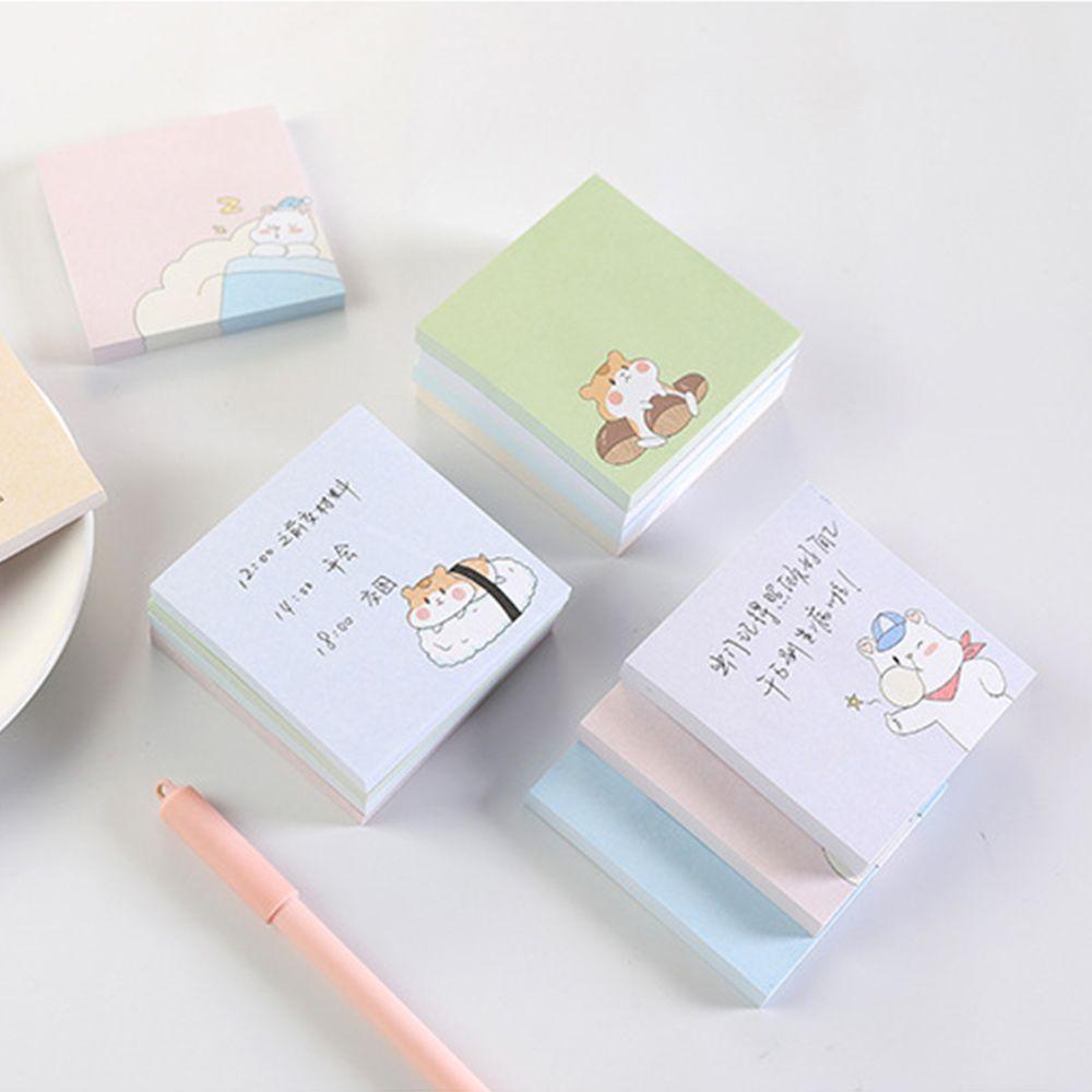 Giấy Dán Ghi Chú Hình Chuột Hamster Hoạt Hình Dễ Thương