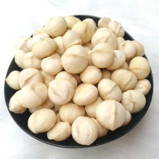 Nhân macca vỡ sấy đăk lăk,đồ ăn vặ, macadamia date mới, hạt to, đều, bùi, ngon