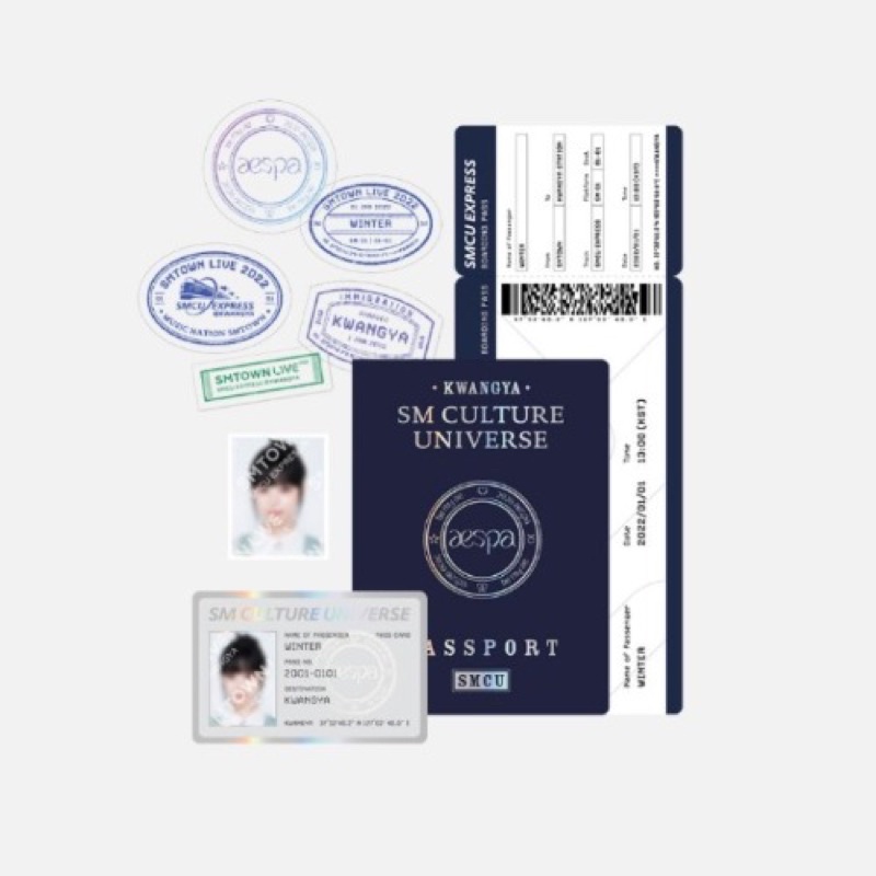 Ảnh aespa Winter SMCU Passport