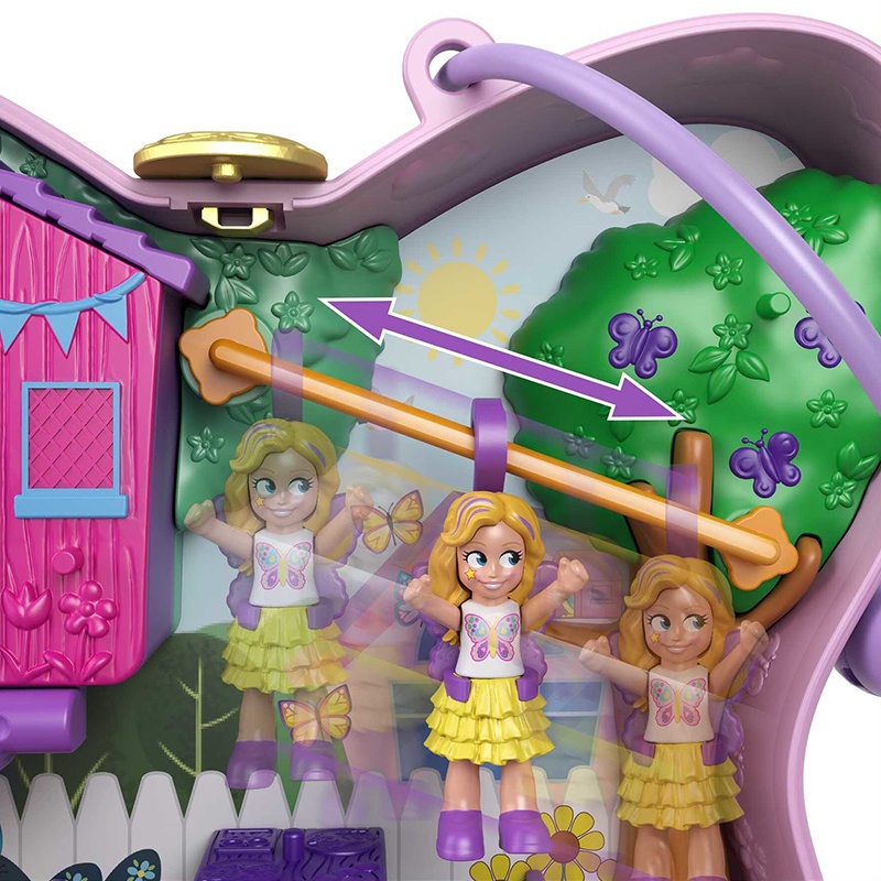 Đồ Chơi POLLY POCKET Và Khu Vườn Bươm Bướm GTN21/FRY35