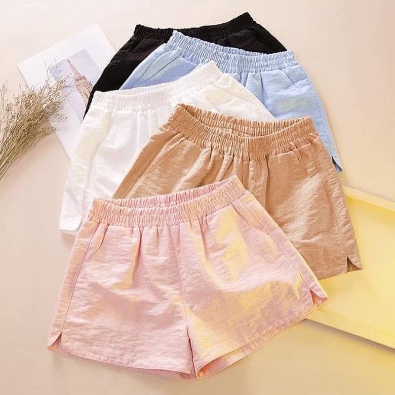Quần short đũi nữ, đồ ngủ, đồ mặc nhà kiểu dáng trẻ trung