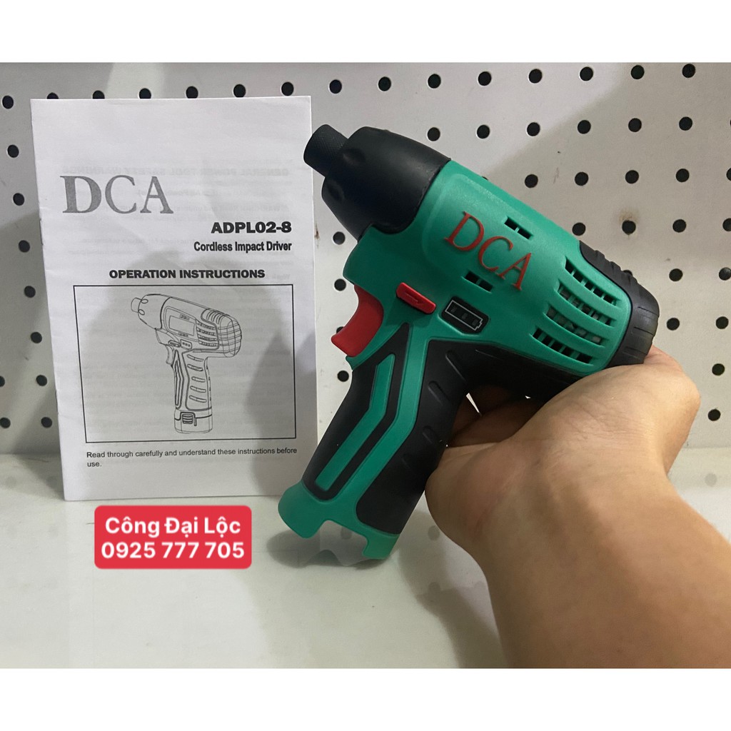 BODY MÁY SIẾT VÍT DCA DÙNG PIN 12v ADPL02-8Z