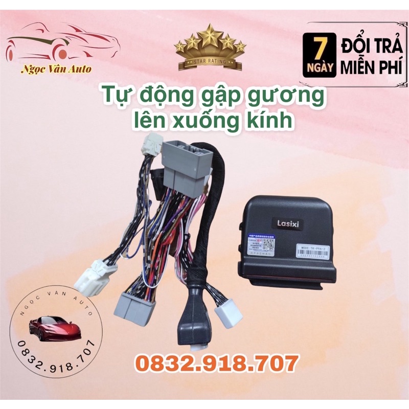 Tự động gập gương lên xuống kính Mazda 3 2015 - 2019 Hãng Lasixi
