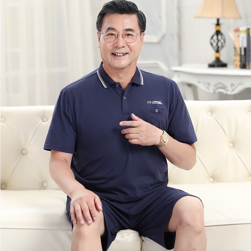 bộ thể thao nam trung niên đồ bộ cho bố bộ mặc nhà nam