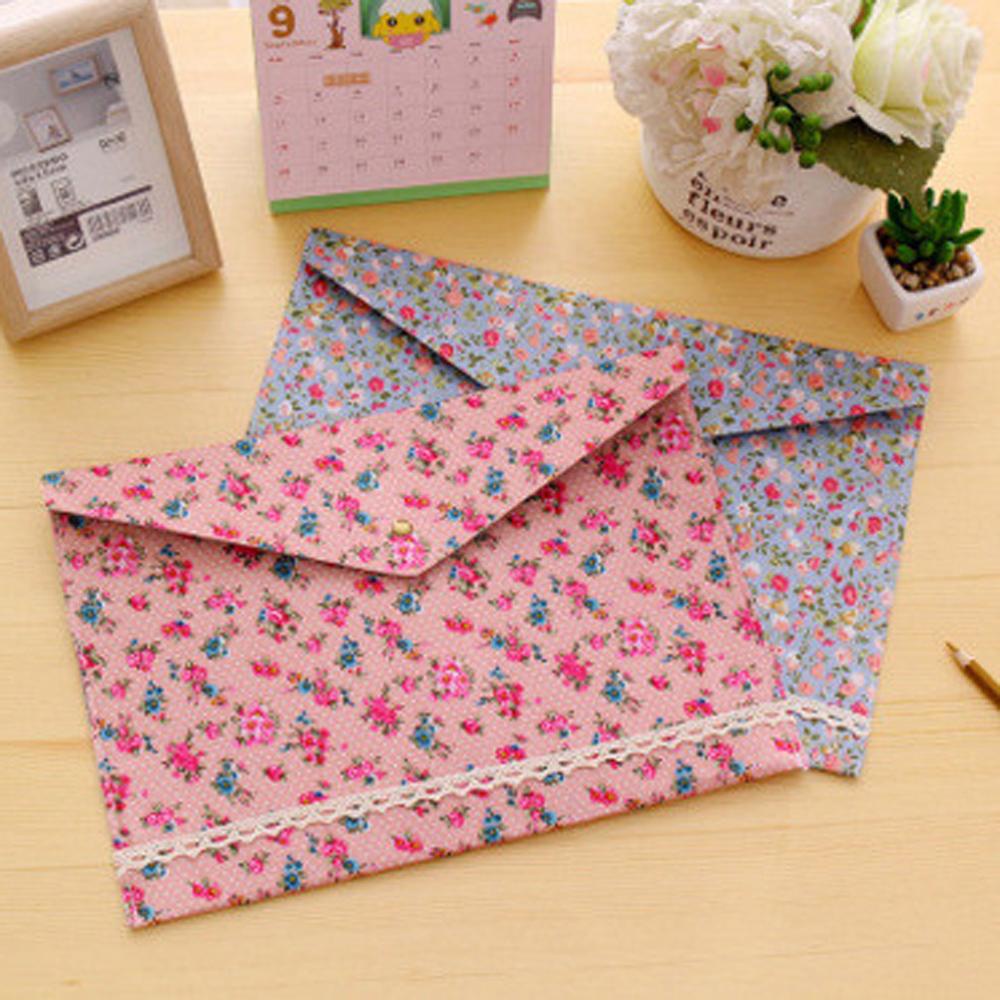 Túi Lọc Đựng Tài Liệu Bằng Vải Nỉ Chất Lượng Cao Phong Cách Vintage