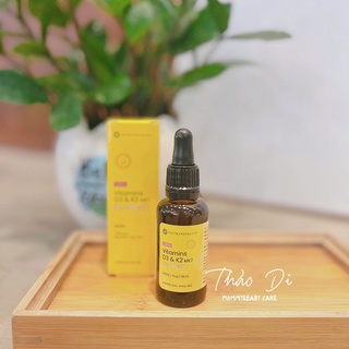 Vitamin D3&K2 Mk7 Nutrivitality nội địa Anh 30ml