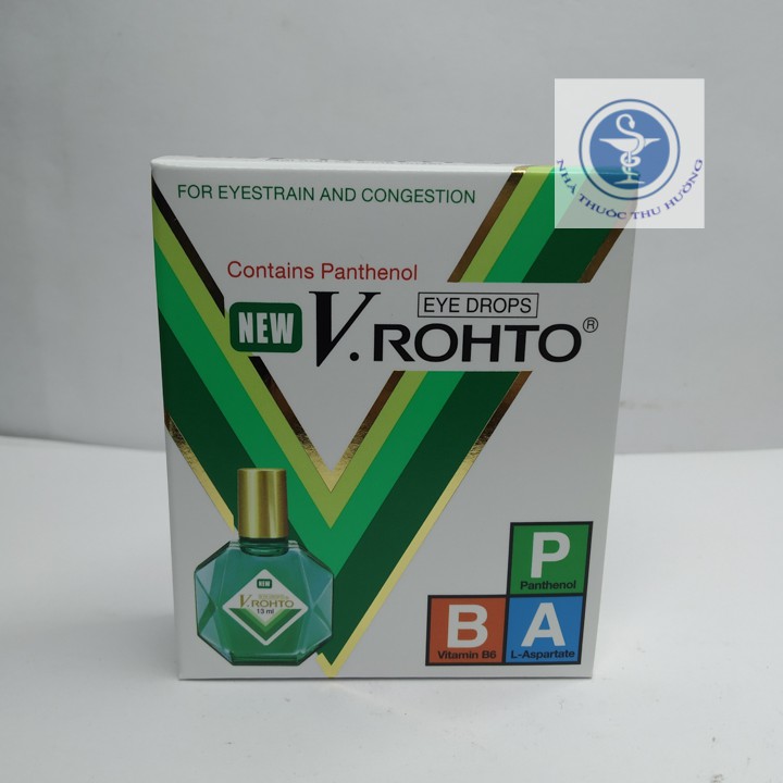 Nhỏ mắt New V.Rohto - Hộp 13ml | Thế Giới Skin Care