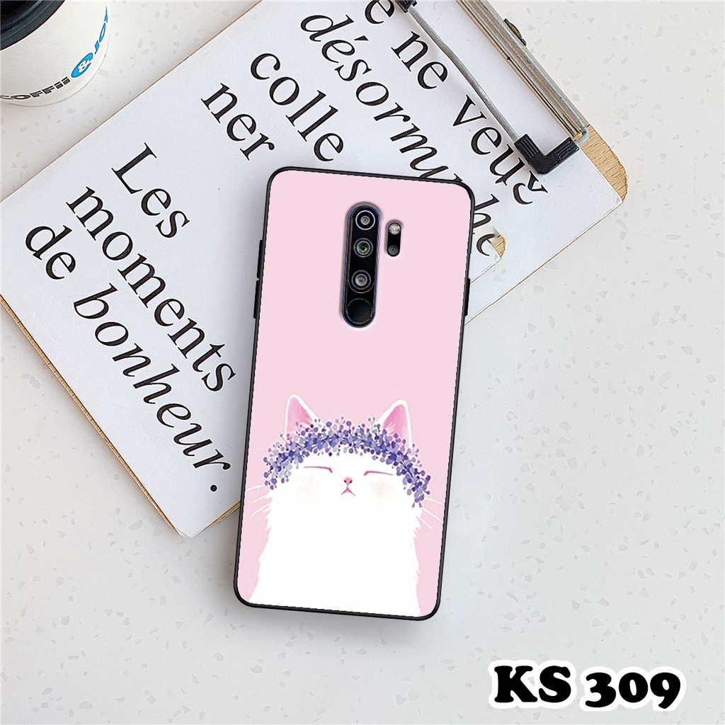 Ốp lưng Xiaomi Redmi Note 8 - Xiaomi Redmi Note 8 Pro - Ốp in hình mèo con ngộ nghĩnh - lưng nhám viền TPU cao cấp