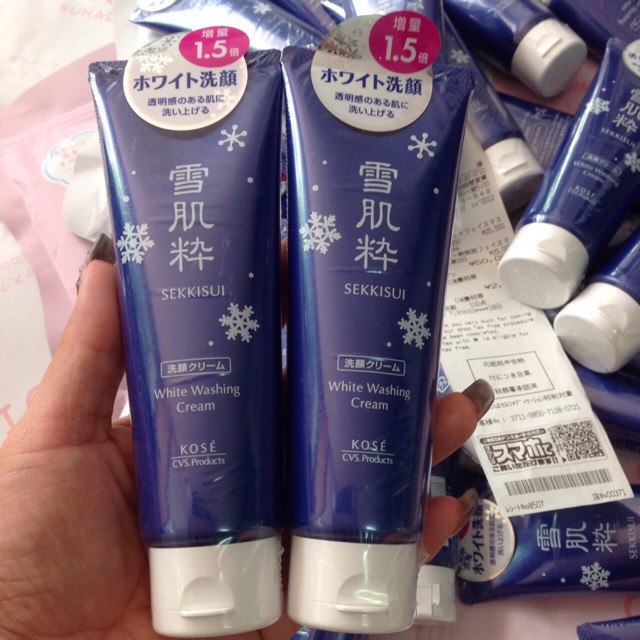 SỬA RỬA MẶT KOSE SEKKISEI WHITE WASHING CREAM hàng chuẩn | BigBuy360 - bigbuy360.vn