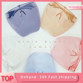 Kính Bảo Vệ Toàn Bộ Gương Mặt Chống Bắn Tia Bọt Nước Bằng Acrylic Cỡ Lớn Tiện Dụng