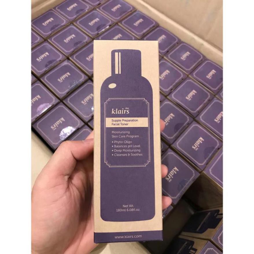 ( MẪU MỚI NHẤT) Toner Chống Viêm Dưỡng Ẩm Klairs Supple Preparation Facial 180ml | BigBuy360 - bigbuy360.vn
