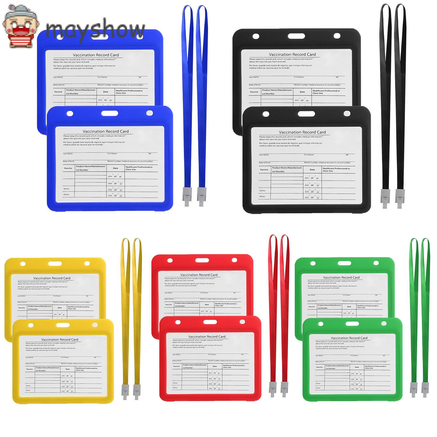 Set 2 Miếng Nhựa Bảo Vệ Thẻ Ghi Âm 4x3 Inch