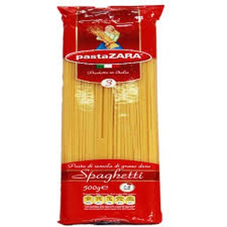 Mỳ Ý Spaghetti 03 Pasta Zara Gói 500g - Mỳ Ý