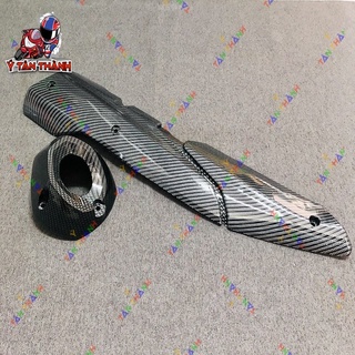 Ốp pô đít pô exciter 155 cacbon ms1263