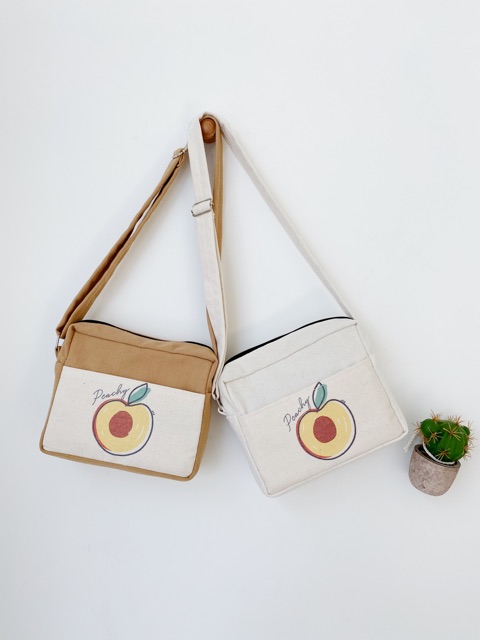 ❤️ Túi chéo nhỏ mini hình hoa và trái cây