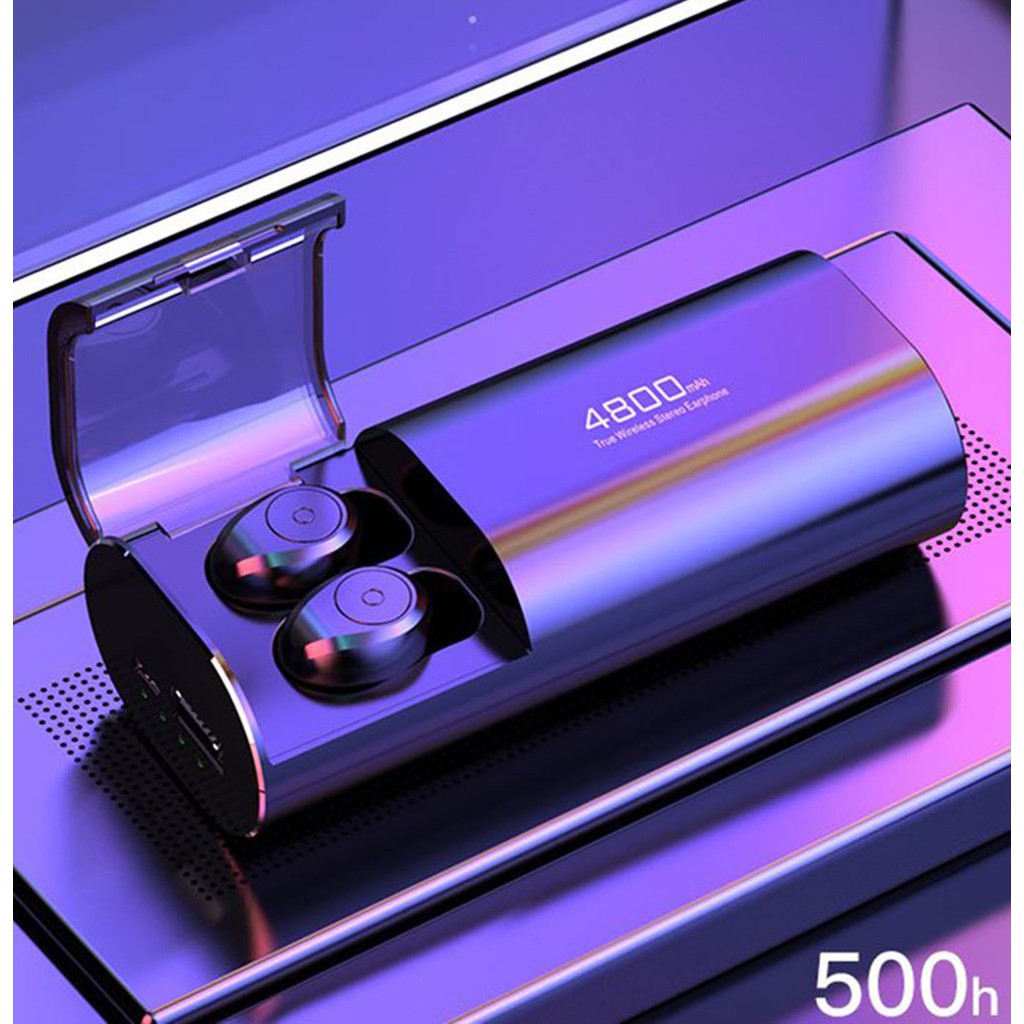 Tai nghe TWS không dây Bluetooth Amoi S11 - Pin 4800mah - Chống nước IPX7 - Bluetooth 5.0