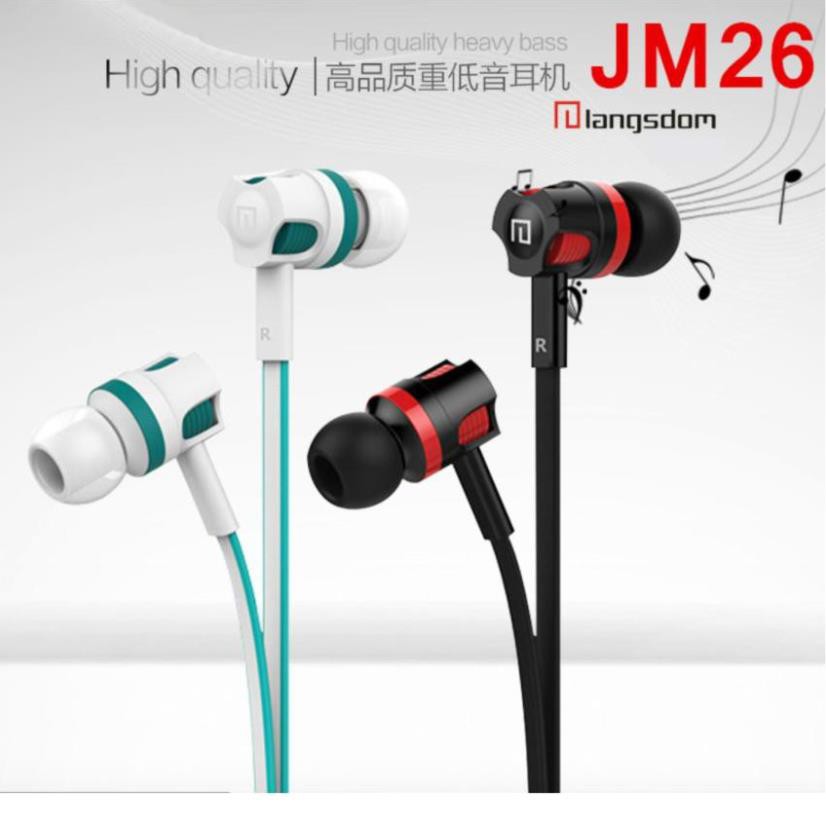 Tai nghe nhét tai earphone Langsdom JM26 Super Bass