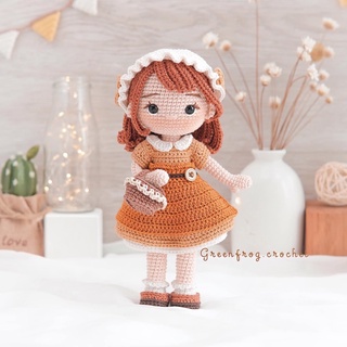 Búp bê len nhồi bông handmade - Búp bê Zoey