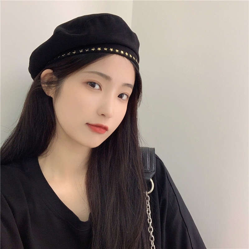 [SẴN]- Nón/Mũ nồi ngôi sao phong cách Ulzzang (M11)
