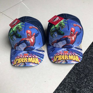 Mũ bò siêu nhân nhện cho bé trai  3-5 Tuổi