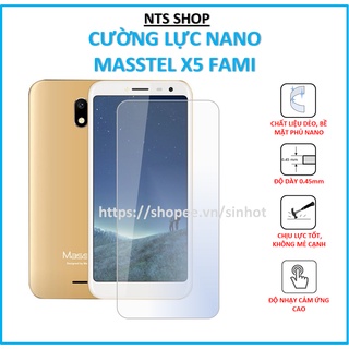 Dán cường lực dẻo bảo vệ màn hình Masstel X5 Fami