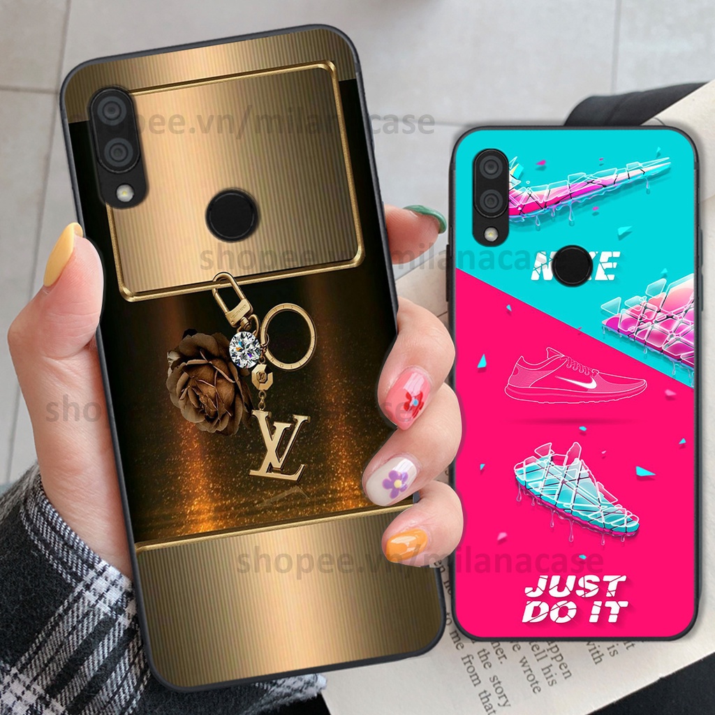 Ốp Xiaomi Redmi 7 in hình các thương hiệu nổi tiếng sang chảnh, đẳng cấp, cá tính