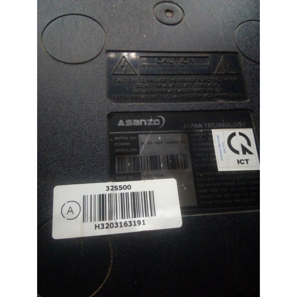 Asanzo 32S500 - Bộ 3 cây 6 bóng 3v cho Asanzo 32S500 32T500 và các dòng tương tự  #XY746