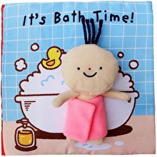 Sách vải It's Bath time