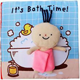 Sách vải It's Bath time