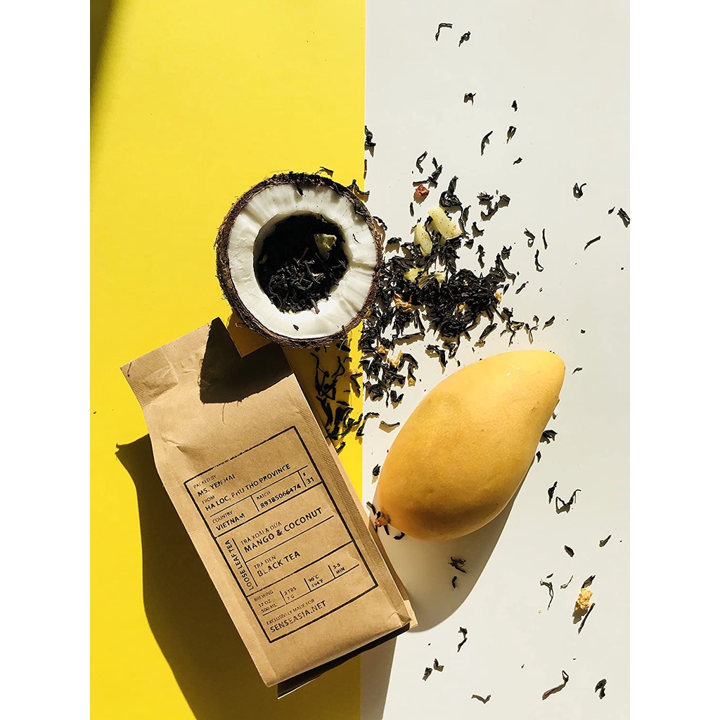 "Farmer's Tea -  Trà Dừa Xoài (Farmer's Tea Mango Coconut)"100g | BigBuy360 - bigbuy360.vn