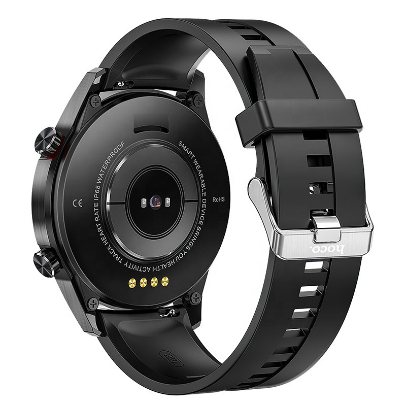 Smart Watch Hoco Y2 - Đồng hồ thông minh hỗ trợ nghe gọi, theo dõi sức khỏe, thể thao, chống nước IP68 - CHÍNH HÃNG