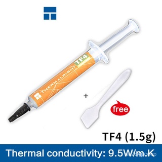 rT3X Limin TF4 CPU silicone grease thermal paste 1.5g installed notebook graphics silicone grease desktop computer therm