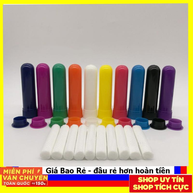 Bộ 12 ống đựng tinh dầu thơm hít mũi tiện dụng