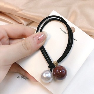 Cột tóc hai quả châu sang trọng K83