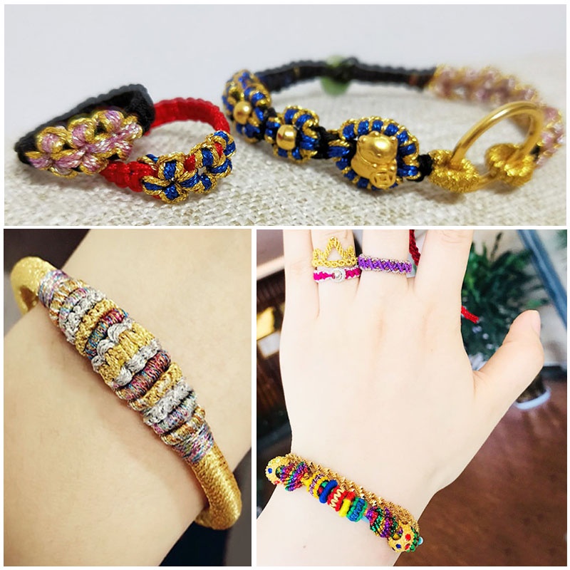 Cuộn Dây Nylon Chất Lượng Cao 0.2Mm-0.8mm Dùng Làm Vòng Tay/Vòng Cổ