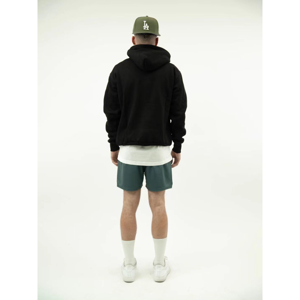 Quần Short Thể Thao Dài Qua Gối Nhanh Khô Thêu Họa Tiết Phong Cách Đường Phố Mỹ Thời Trang Mùa Hè Cho Nam