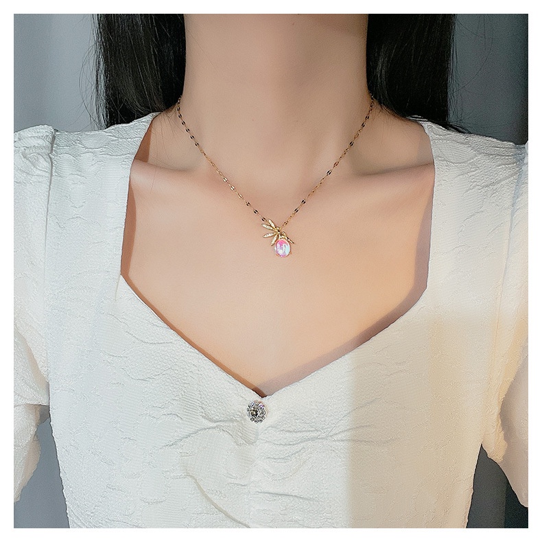 Vòng cổ Thép Titan Mặt Hình Thiên Thần Nhỏ Thời Trang