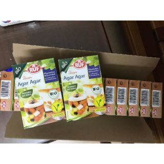 Bột Agar (Rau Câu) Hữu Cơ Ruf