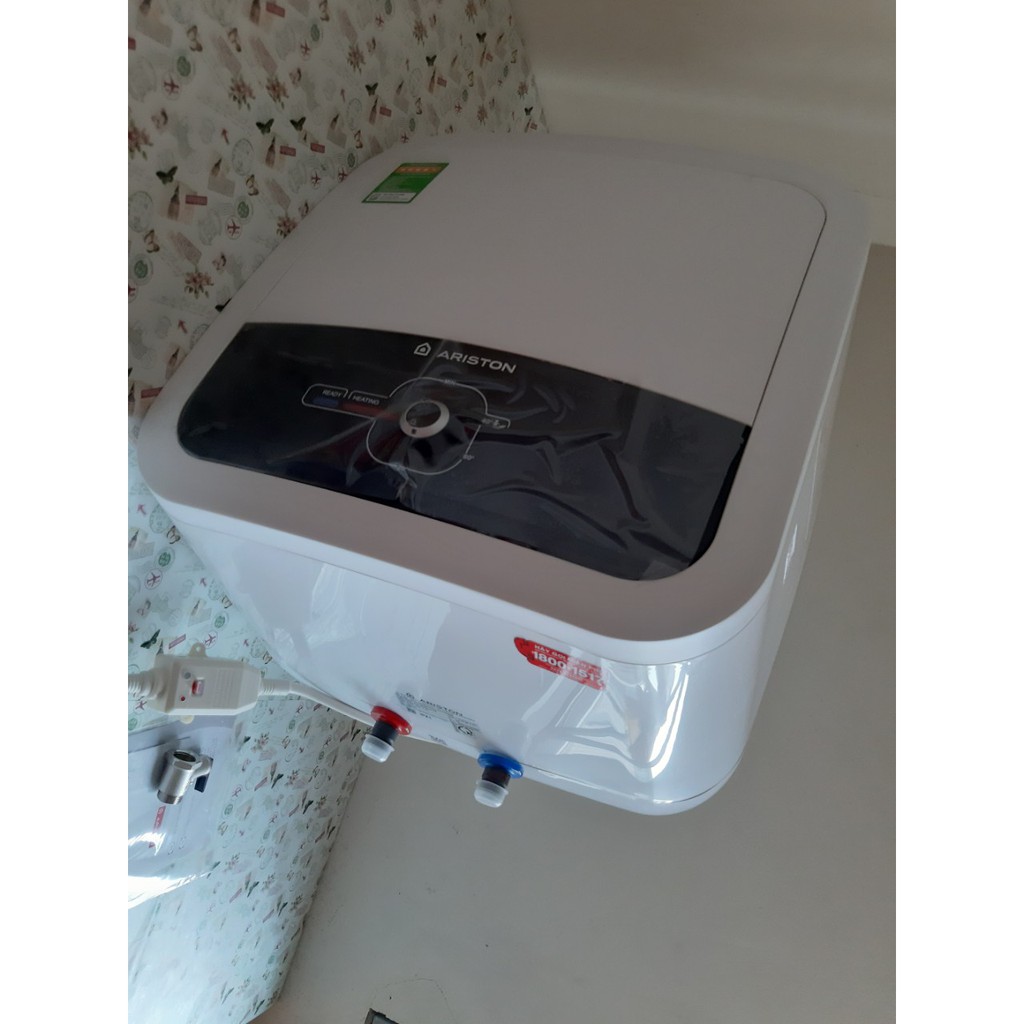 Bình nước nóng 30l [lòng tráng men TITAN] Ariston AN2-30RS bình vuông