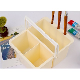 [Thanh Hoa Art] Xô rửa cọ đa năng 3 ngăn lớn