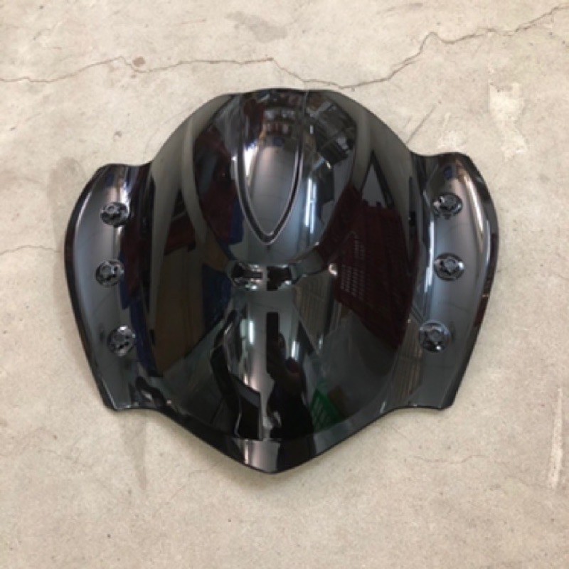 Chắn gió SH 2020 PC đen bóng ( mẫu mới)