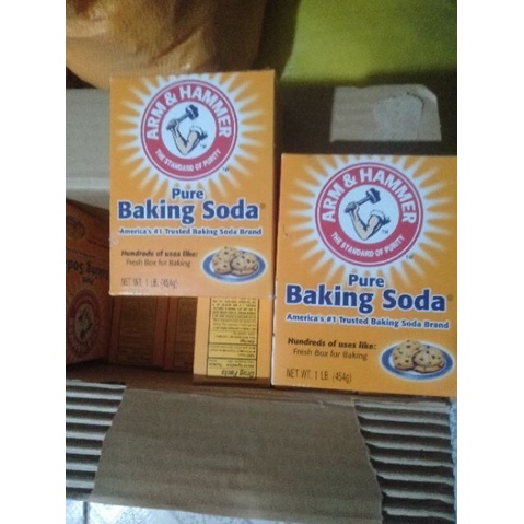 Bột nở Baking Soda đa công dụng làm đẹp nấu nướng tẩy trắng quần áo vệ sinh nhà cửa Mỹ Phẩm Hana 454g