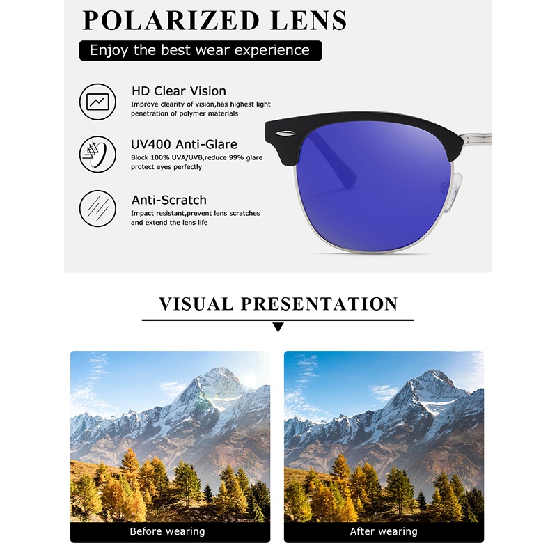 Kính Mát RZ0550 Chống Tia UV Thời Trang Dành Cho Nam Và Nữ