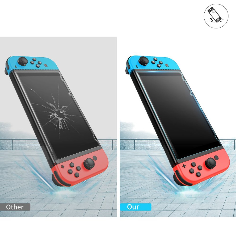 2 Kính Cường Lực Bảo Vệ Màn Hình Cho Máy Chơi Game Nintendo Switch / Lite