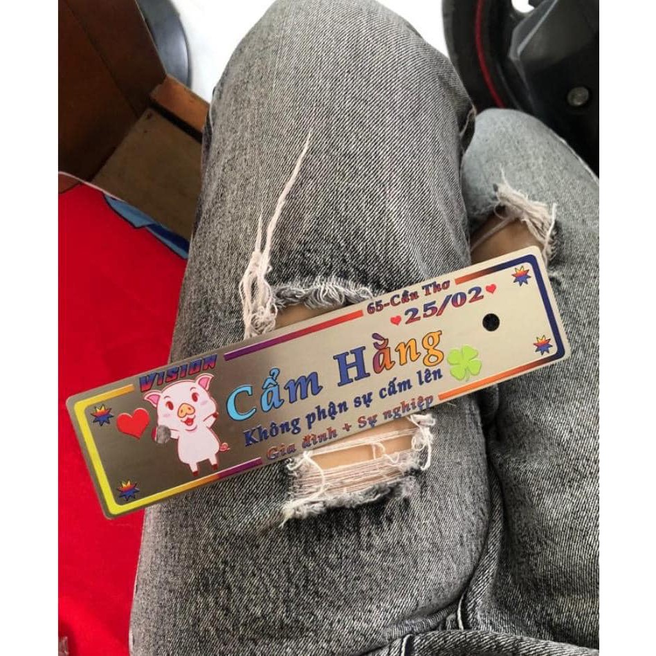 Bản tên xe máy - Chuyên thiết kế theo yêu cầu