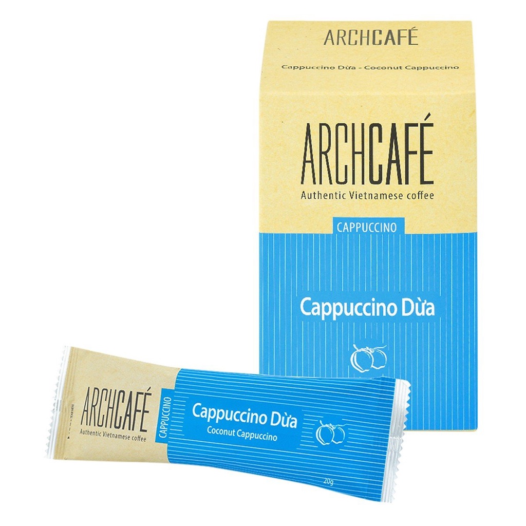 Cà Phê Dừa Hòa Tan Hộp 12gx20g
