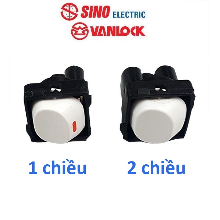 Mặt 1-2-3-4-5-6 Hạt Công Tắc, Mặt CB, Mặt Bít SINO  VANLOCK dòng S18