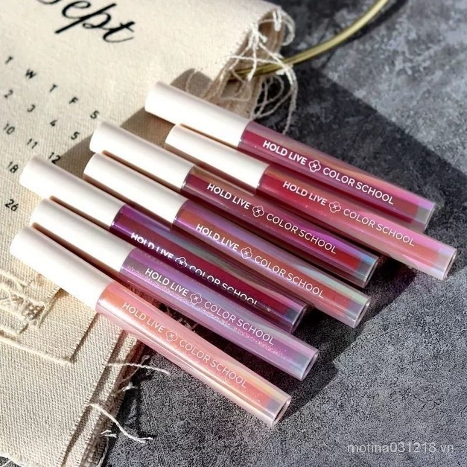 (Hàng Mới Về) Son Kem Hold Live Tông Nhung Lì Trong Suốt