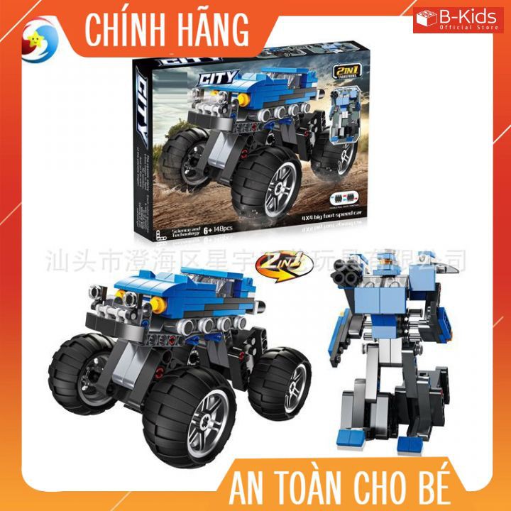 Bộ xếp hình LEGO ô tô biến hình ROBOT, SIÊU NHÂN [HÀNG NHẬP KHẨU], [QUATEST 1 KIỂM ĐỊNH] sản phẩm chất lượng cao